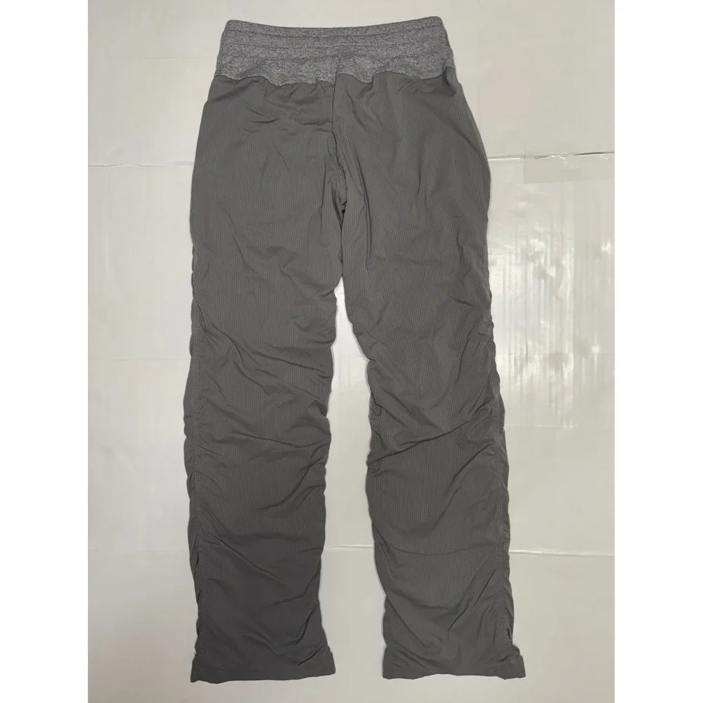 Ivivva By Lululemon Girls Gray Ruched Jogger Athletic Pants Size 14